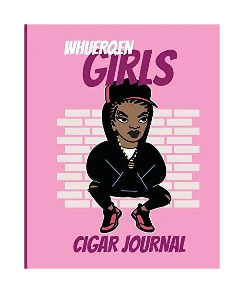 Whuerqen Girls Cigar Journal: Aficionado | Cigar Bar Gift | Cigarette Notebook |
