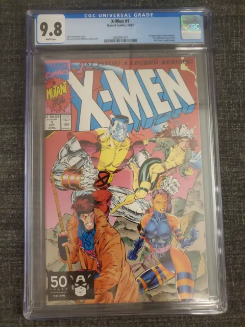 X-MEN #1 | Marvel 1991 - 1st Acolytes - Cover B - CGC 9.8