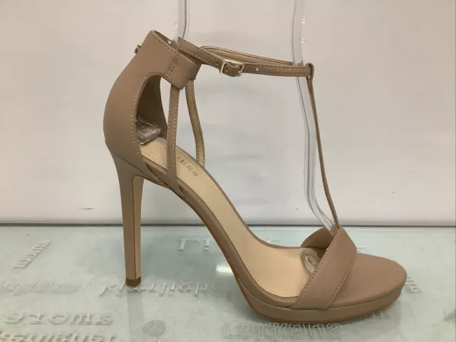 Guess tecru heels color medium natural women size 9M.