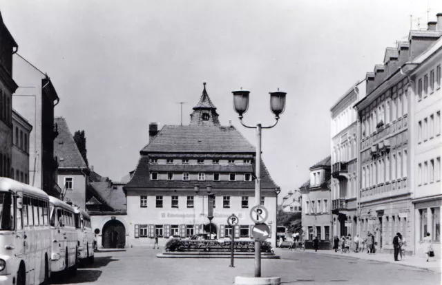 AK | Bad Schandau | Markt | FDGB Erholungsheim Ernst Thälmann |  DDR 1969