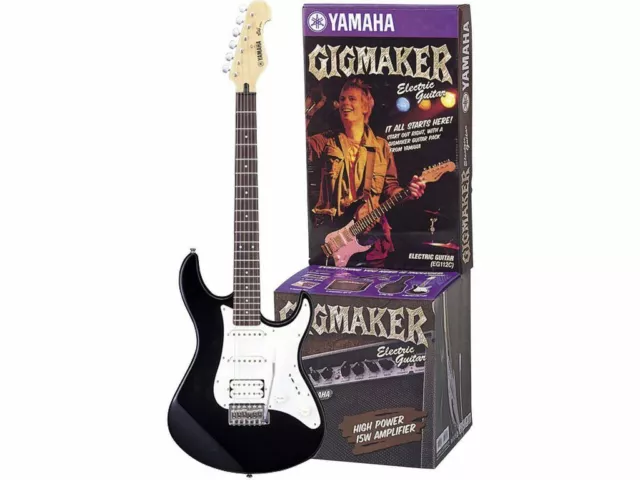 Yamaha EG112 Guitar Pack II Kit Chitarra elettrica con amplificatore + accessori