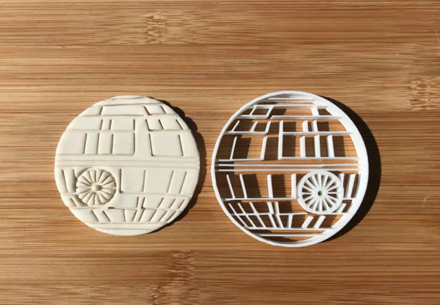 The Death Star - Star wars Uk  Biscuit Cookie Cutter Fondant Cake Decorating