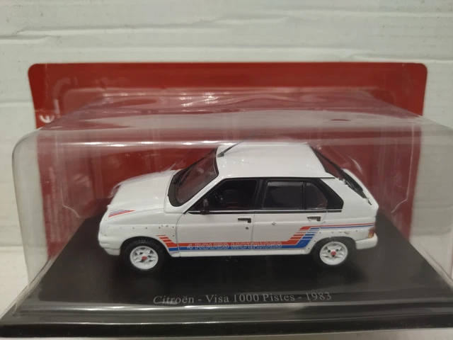 Citroen Visa 1000 Pistes 1983 Passion Citroen 1:43 Hachette Uh/Norev