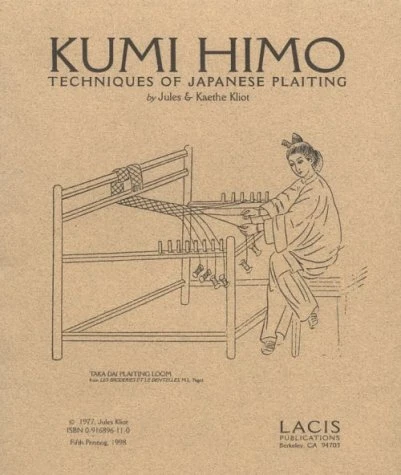 KUMI HIMO: TECHNIQUES OF JAPANESE PLAITING By Jules Kliot **Mint Condition**