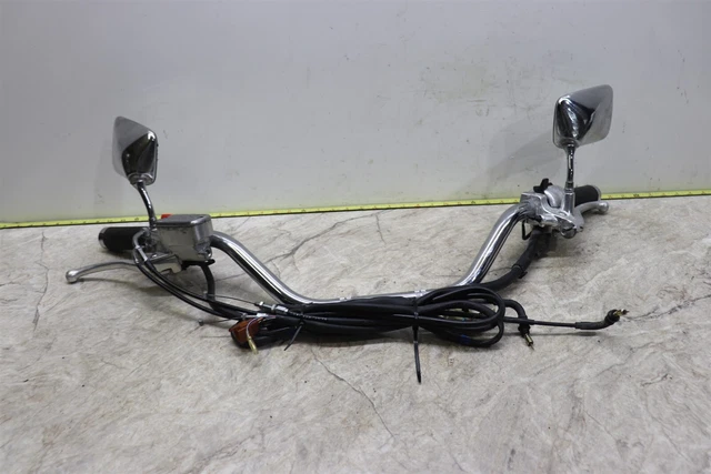 2000-2007 Honda Shadow 1100 Sabre Vt1100c2 Complete Handlebar Set w/ Controls