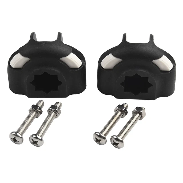 Keenso Support De Rame Pour Bateau – 2 Pièces – Porte-canne à Pêche – Caoutchouc Marin – Pour Kayak, Canoë, Dériveur, Yacht
