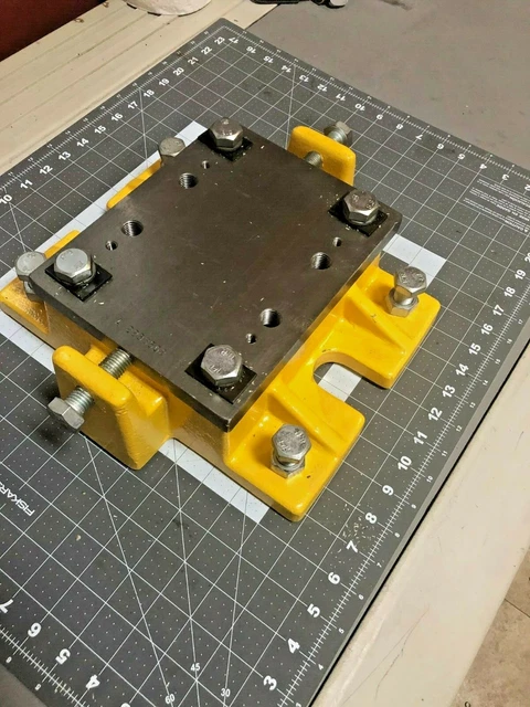 Die holder, Punch press, Heavy Duty adjustable base mounting plate