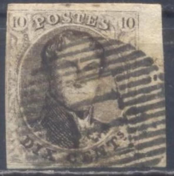 Belgien  Mi-Nr.3A   Jahrgang 1849  Gestempelt  (XD1927)