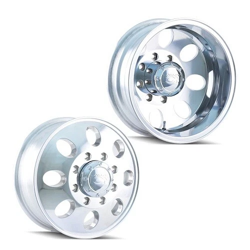 17X6.5 ION 167 Polished 11-UP GM DUALLY Wheels 8x210 Set of 4 EUR 972 ...