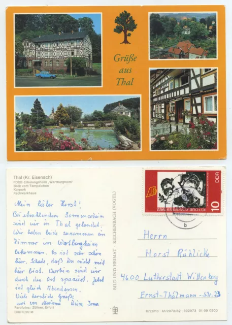 639989 - Greetings from Thal - Postcard, Run