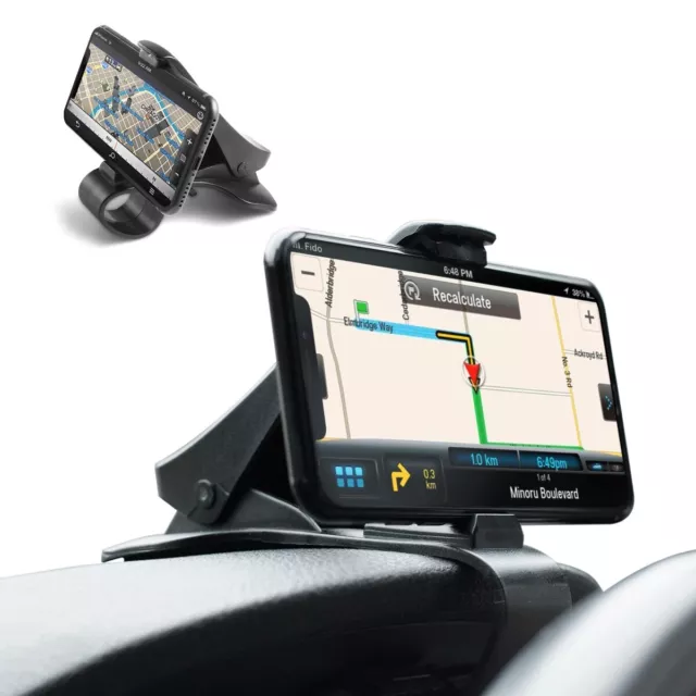 Car Dashboard Mount Holder Stand HUD Clip Cradle for Cell Phone GPS