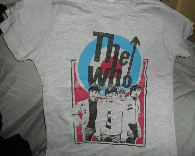 The Who - Affliggere Baby Doll T-Shirt ~ Mai Indossato ~ Grande