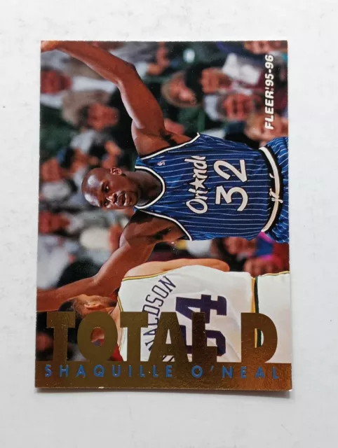 card Fleer '95-96 SHAQUILLE O' NEAL numero 204