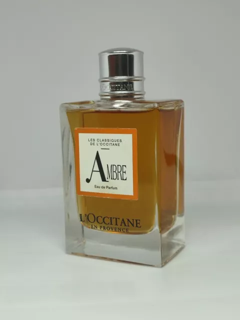 " Ambre " - Eau de Parfum (75ml) L'Occitane Vaporisateur Spray