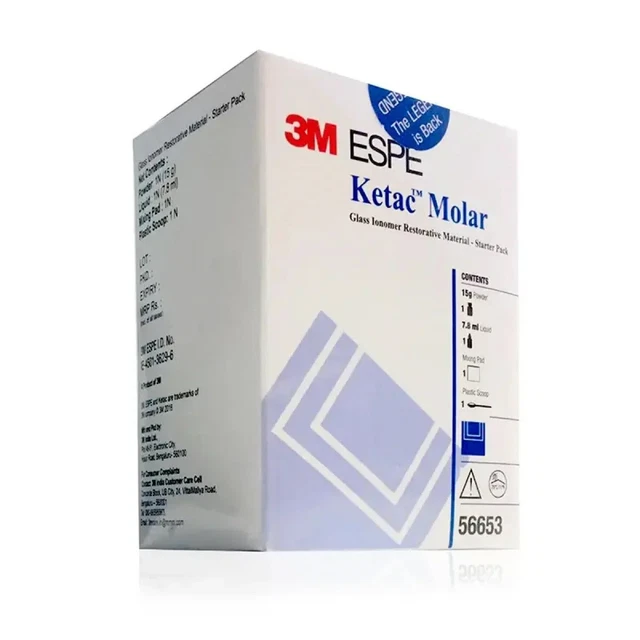 Dental Restorative Glass ionomer cement Original Ketac Molar Powder Liquid Kit