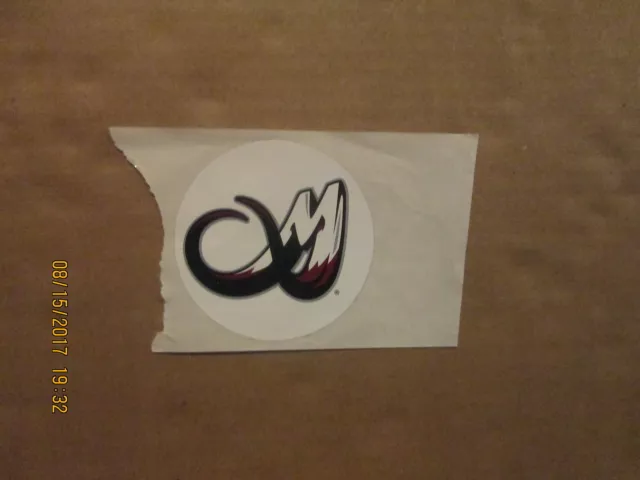 NLL Colorado Mammoth Vintage 3 Inch Team Logo LaCrosse Sticker NLL Colorado Mammoth Vintage 3 Inch Team Logo LaCrosse Sticker