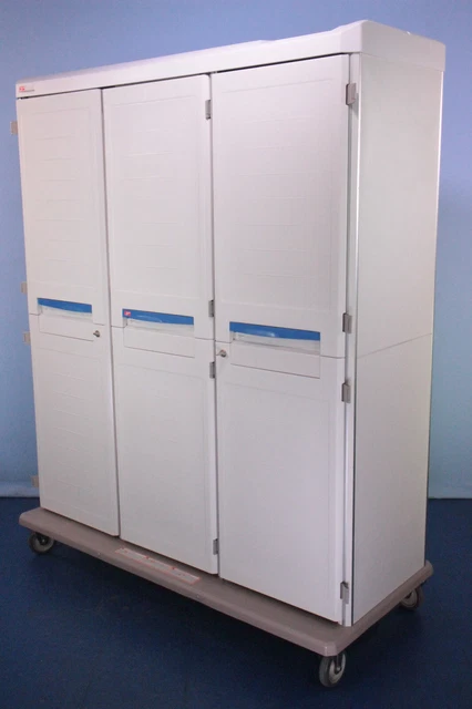 Metro Starsys SXR Module Triple-Wide Medical Supply Storage Cart Key & Warranty