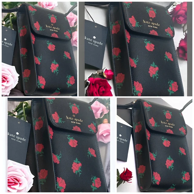 **Holiday Sale** Kate Spade Ditsy Phone Crossbody Rose Floral Madison Bag 🌹 🌹