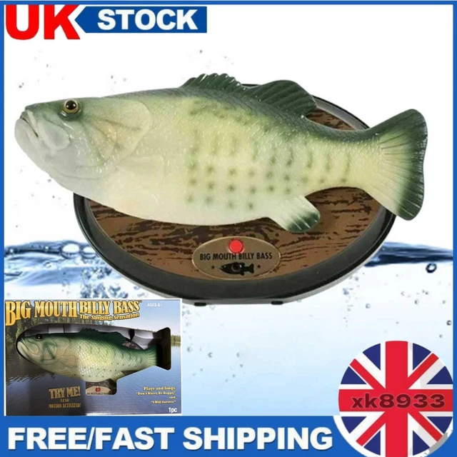 Big Mouth Busch Bass Singing Fish (does Sing) Read As Is Rare