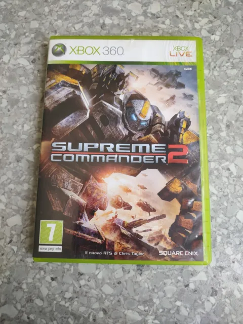 Supreme Commander  2 Microsoft xbox 360 PAL italiano multilngua completo