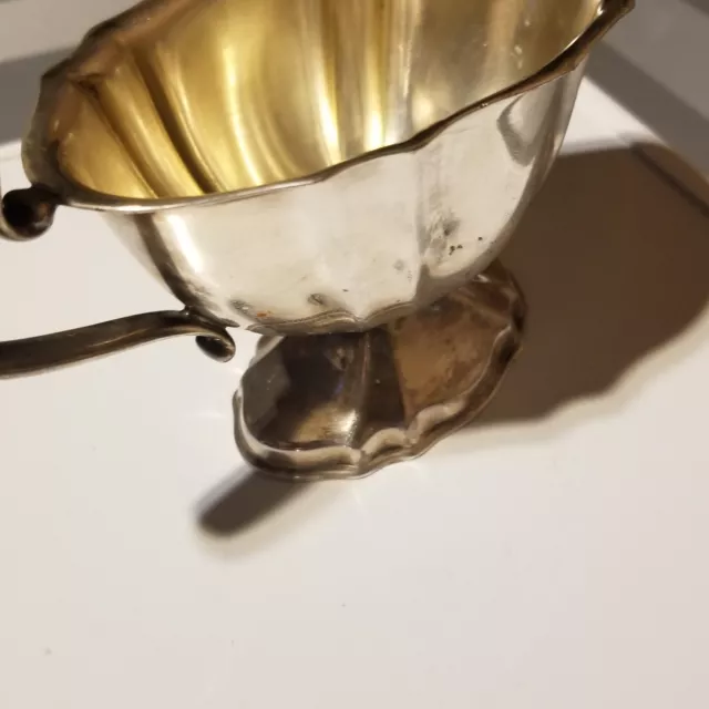 Silver Plated Creamer Pitcher 3