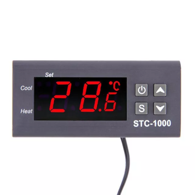 STC-1000 Digital Temperature Controller Temp Sensor Thermostat 220-240V