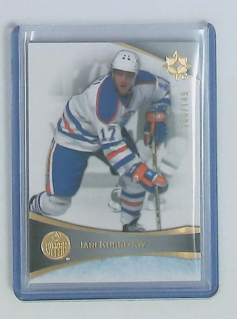 2022-23 UD ULTIMATE Collection Base Jari Kurri 100/149 EUR 0,91 ...