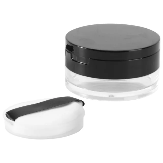 Contenedor en polvo de maquillaje soplado reutilizable soporte suelto caja de viaje