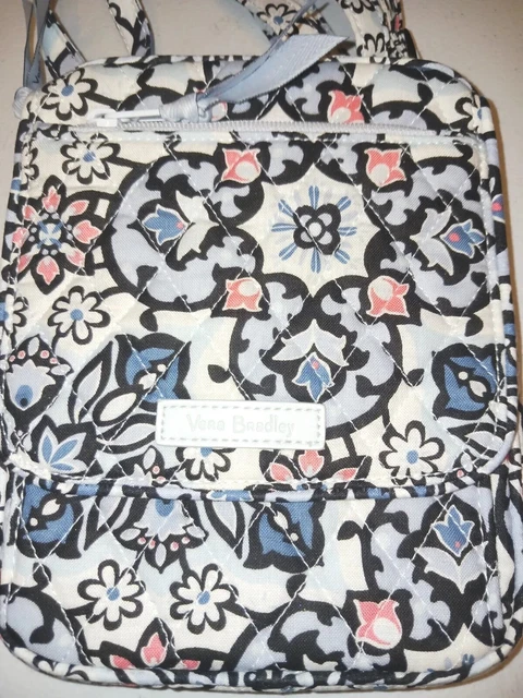Vera Bradley RFID Mini Hipster Crossbody Pattern Lisbon Medallion