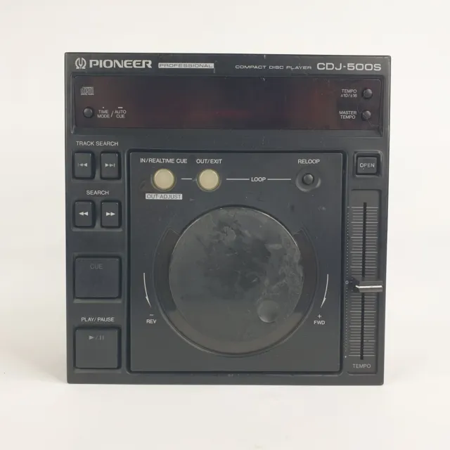 Pioneer Professional  DJ CDJ-500S CD System Turntable - FOR PARTS / REPAIR