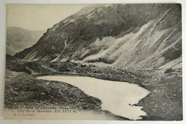 CPA 06 - Vallée de Fenestre ( Vésubie ) Lac de la Madone