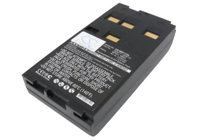 Batterie 2100mAh 667318 GEB111 GEB112 Pour Leica TCR405, TCR407, TCR805 Power