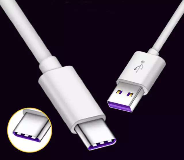 Lade-/Datenkabel USB auf USB-C Schnellladekabel 5A für iPhone Samsung Handy 100W 3