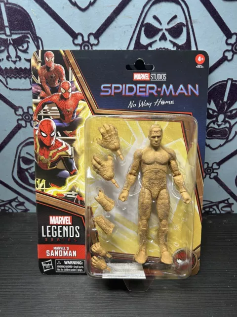 Marvel Legends Spider-Man No Way Home Sandman - Spiderman 6" Action Figure NEW