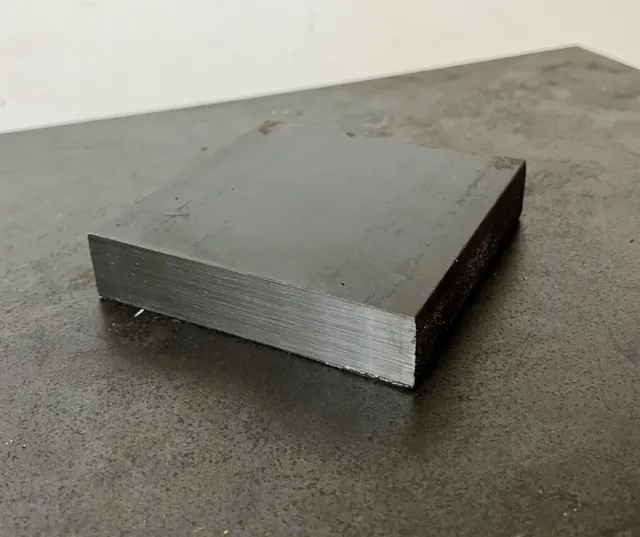 A36 Hot Rolled Steel 7/8" x 4" Flat Bar x 4" Long