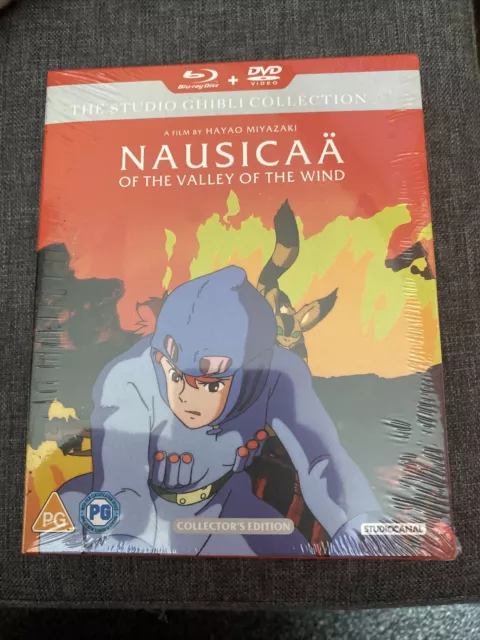 Nausicaa of the Valley of the Wind COLLECTORS EDITION NEW SEALED BLU RAY & DVD