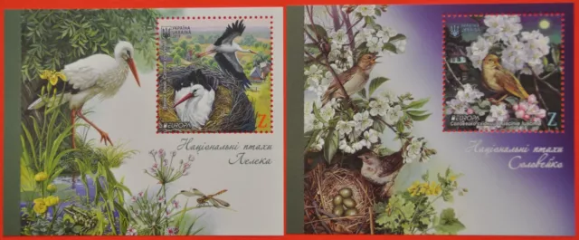 Ukraine Europa CEPT MNH 2019 Birds