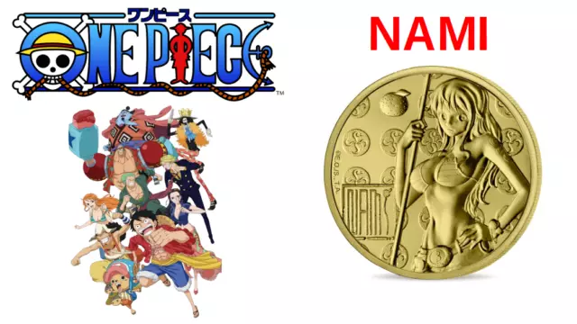 Mini Médaille 2024 One Piece Monnaie de Paris ''NAMI''