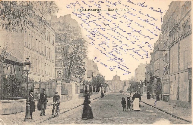 SAINT-MAURICE - rue de l'asile