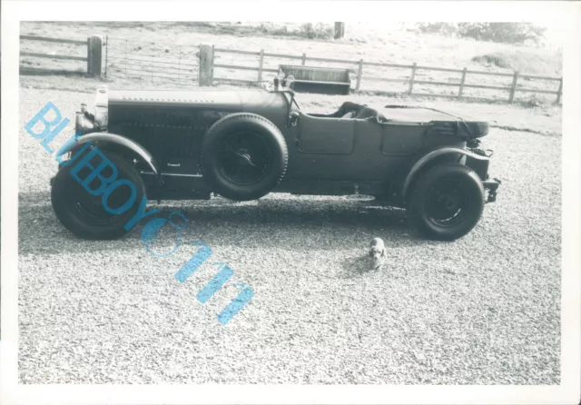 1920's Bentley Speed Six 1960's dealers Stock Photo 5 x 3.5 inches