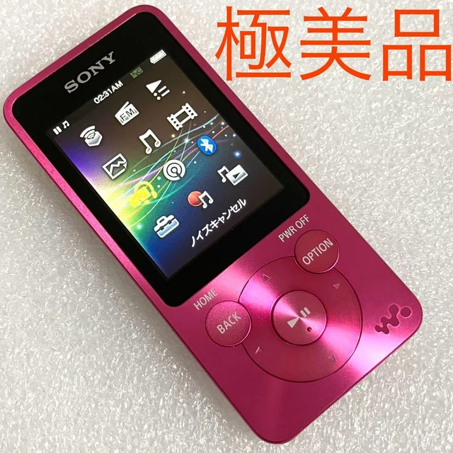 SONYウォークマン NW-S706F ピンク 4GB ノイズキャンセリング SONY