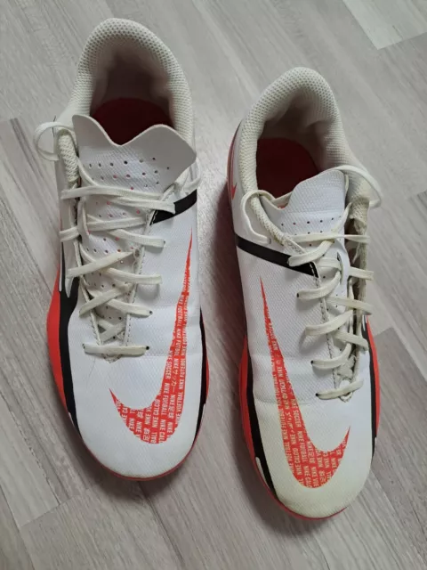 Nike Kinder Phantom GT II Club FG/MG • Weiß/Rot ( DC0823 167 ) • Zustand Gut