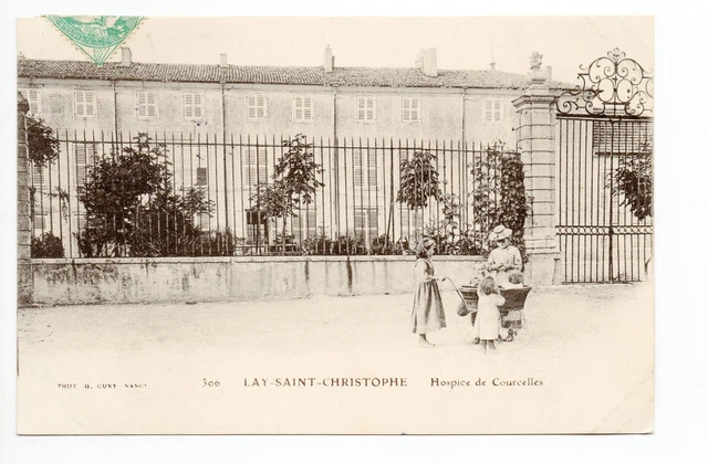 LAY SAINT CHRISTOPHE Meurthe et moselle CPA 54 Hospice de Courcelles CUNY edit.