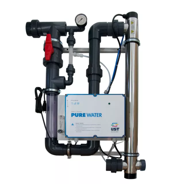 Pure O3-87W Uvc + Planta de Ozono Para Wasseraufbereitug - Agua Piscina Estanque