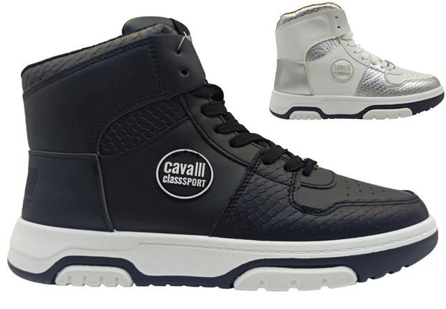 Scarpe per donna Cavalli Class Sport CW8759 sneaker alte comode casual alla moda