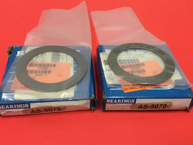 Bearings - P/N:AS-5070 - Thrust Bearing Washer - Lot of Two (2) - NEW