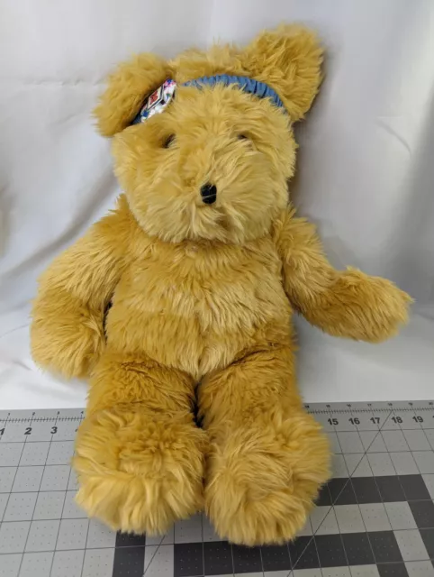 Walmart Bear Plush 20 Inch Golden Brown Elson Industries Stuffed Animal Toy