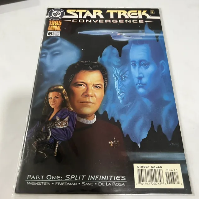 Star Trek Convergence #6 1995 Annual DC Comics NOS! Unread!