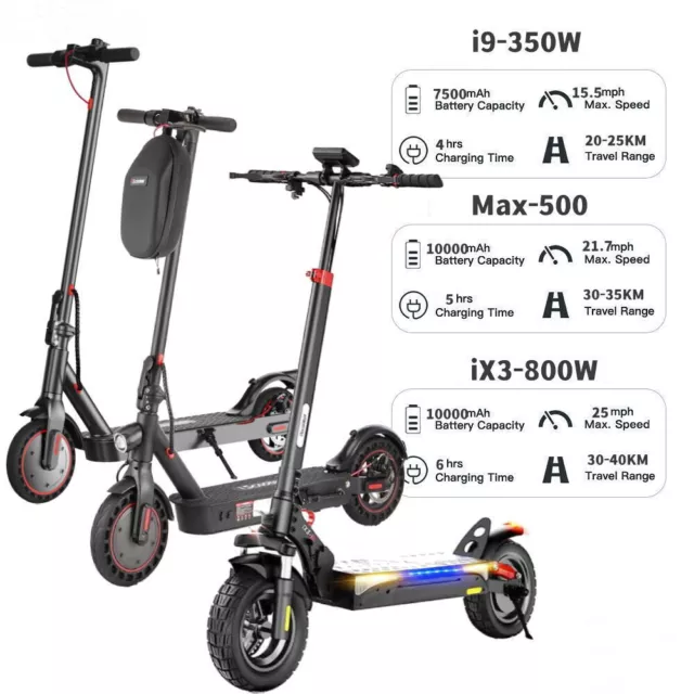 36V 350W ELECTRIC Scooter Long Range Adults E Scooter Urban Commuter  Waterproof $398.57 - PicClick