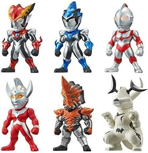 Converge Ultraman 3 Set Di Tutti 6 Tipi Completo Comp